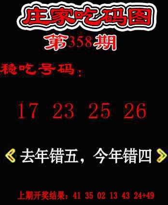 358期庄家吃码图[图]