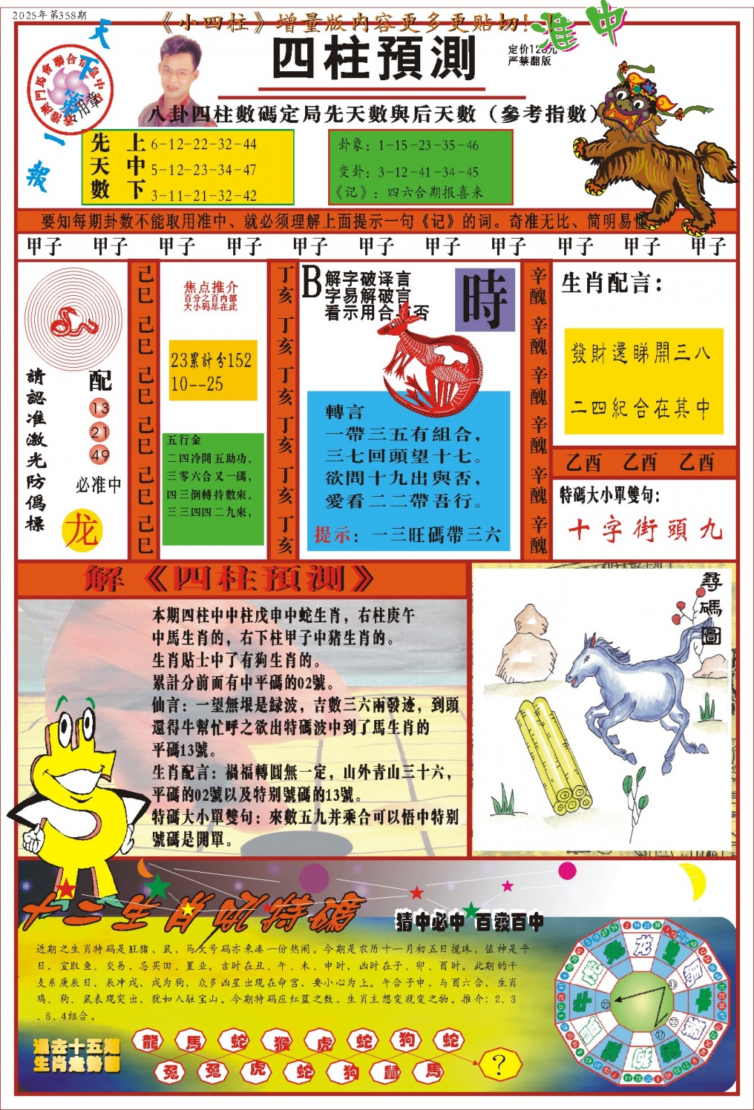 358期(新版)四柱预测A[图]