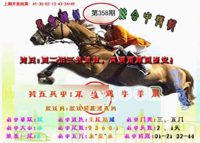 358期马会传真-综合报[图]