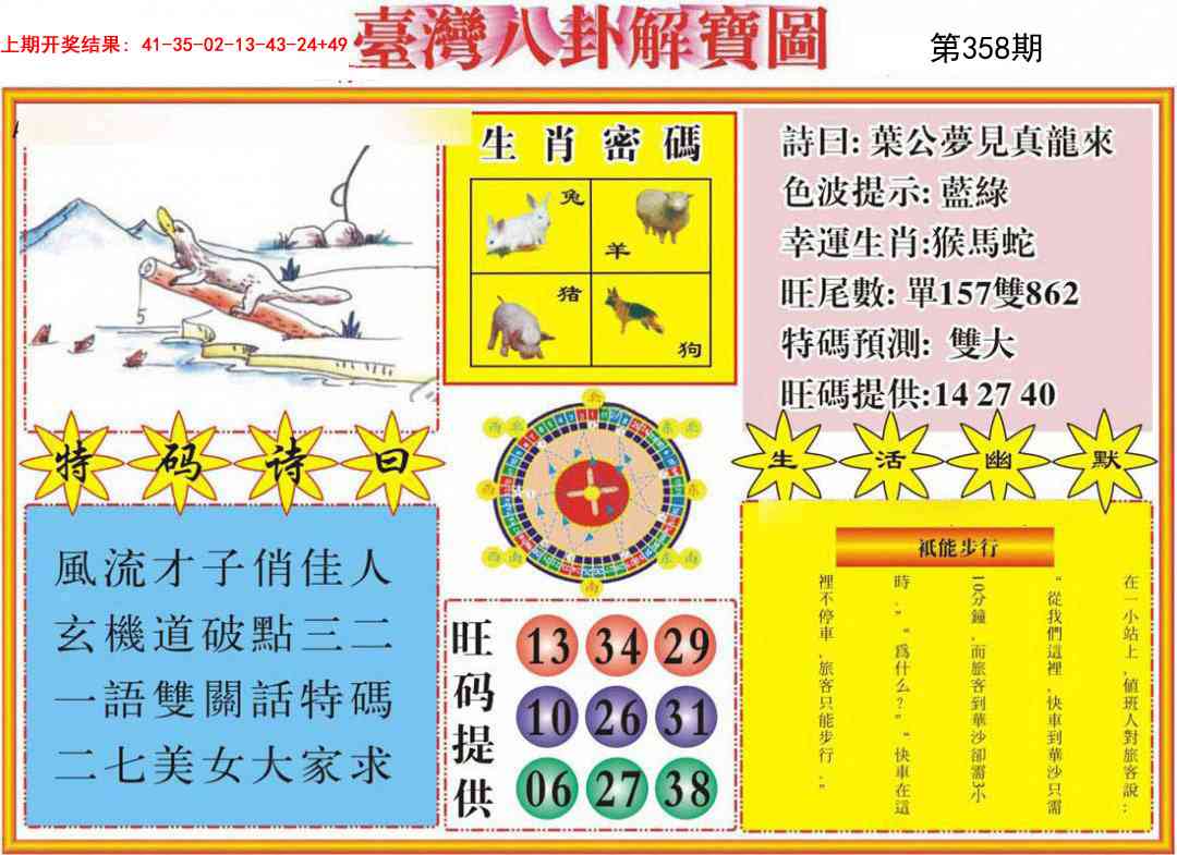 358期台湾八卦解宝图[图]