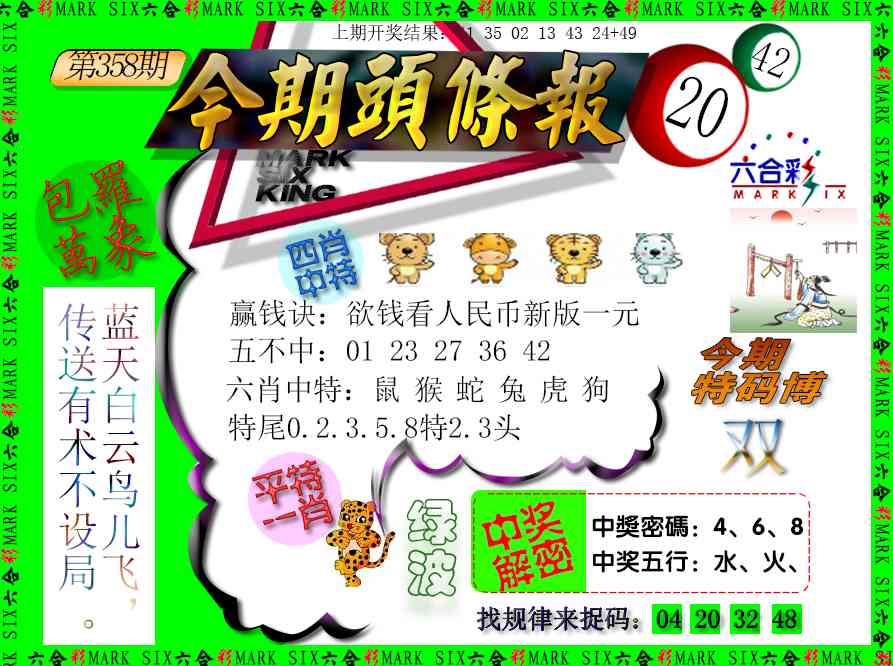 358期今期头条报[图]