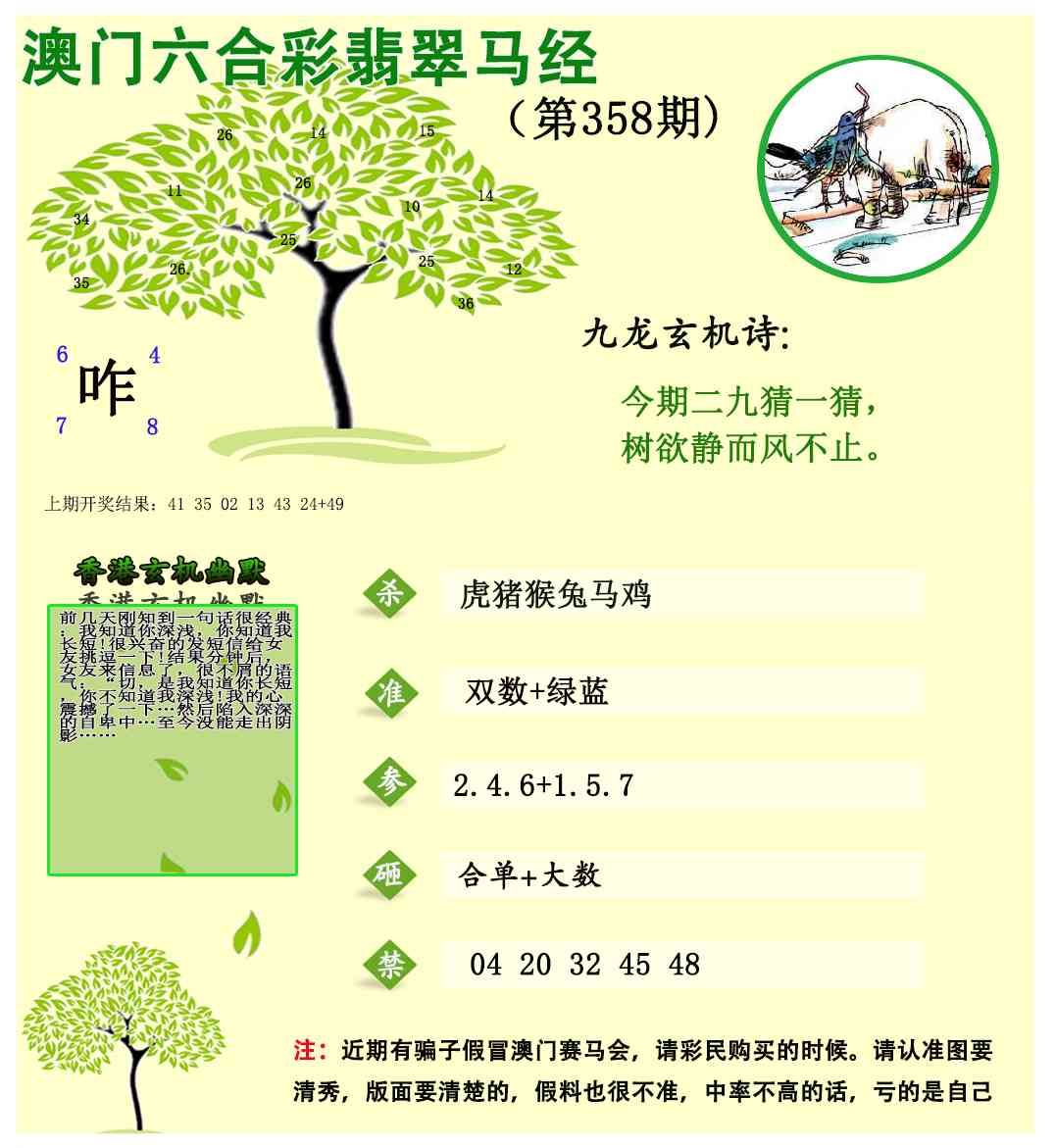 358期翡翠马经[图]