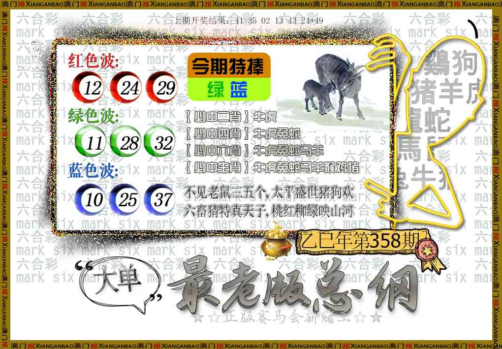 358期最老版总纲[图]