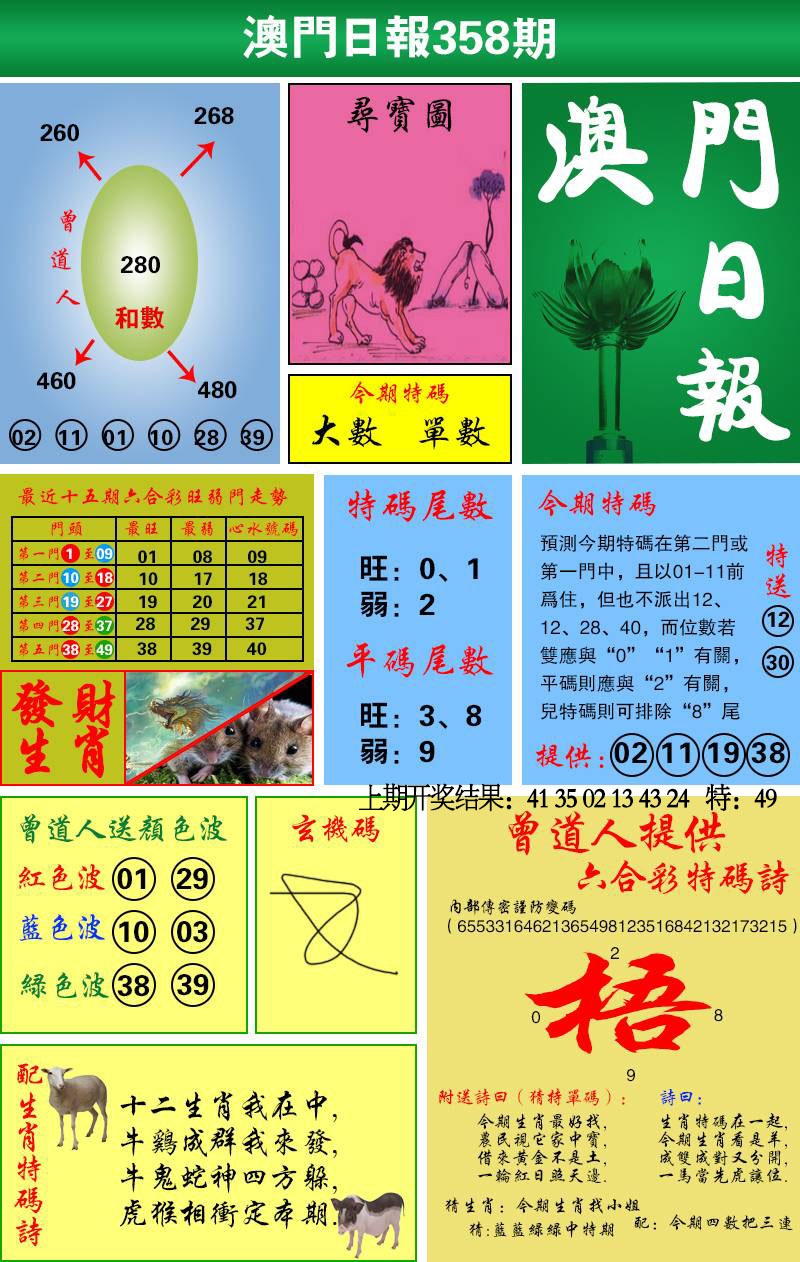 358期澳门日报[图]