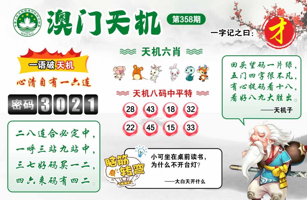 358期澳门天机[图]