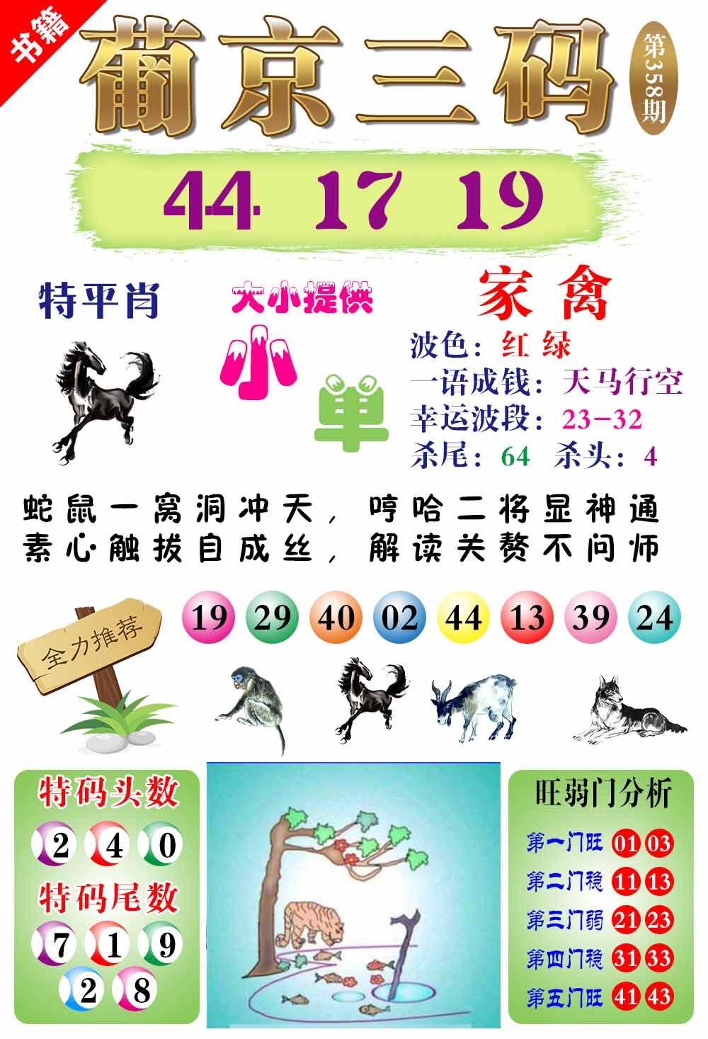 358期澳门葡京三码[图]