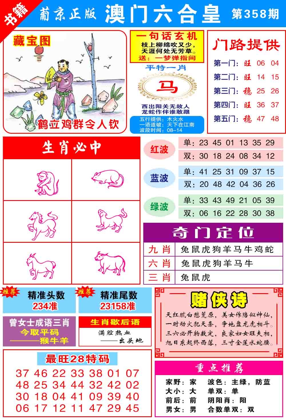 358期澳门六合皇心水[图]