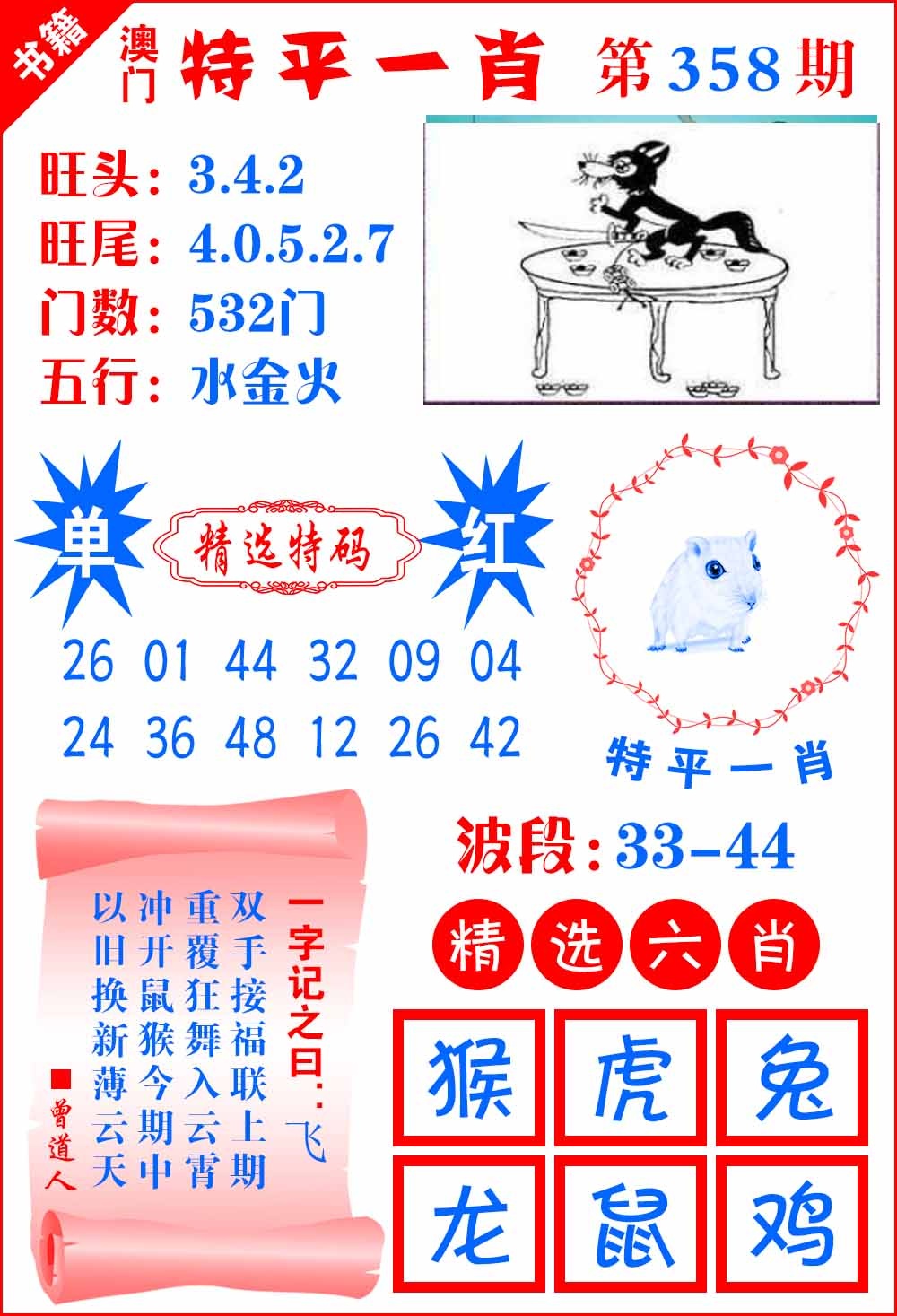 358期澳门喜气洋洋[图]