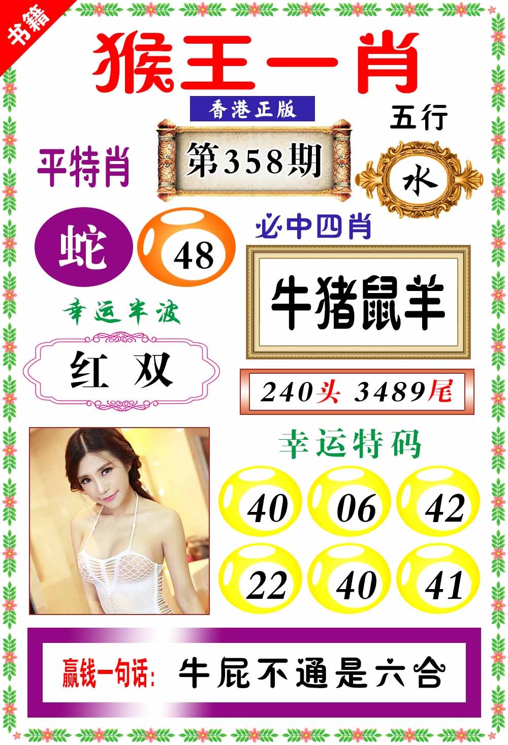 358期澳门猴王猴[图]