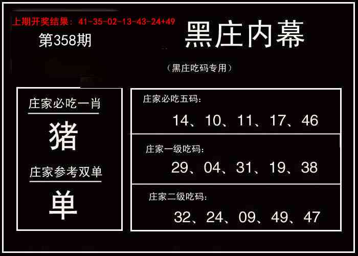 358期黑庄内幕[图]