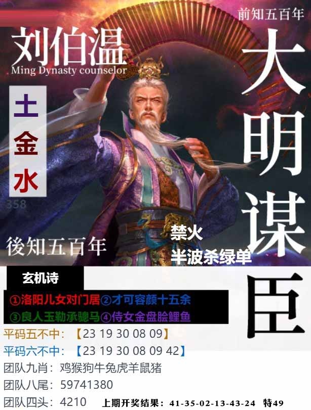 358期大明谋臣[图]